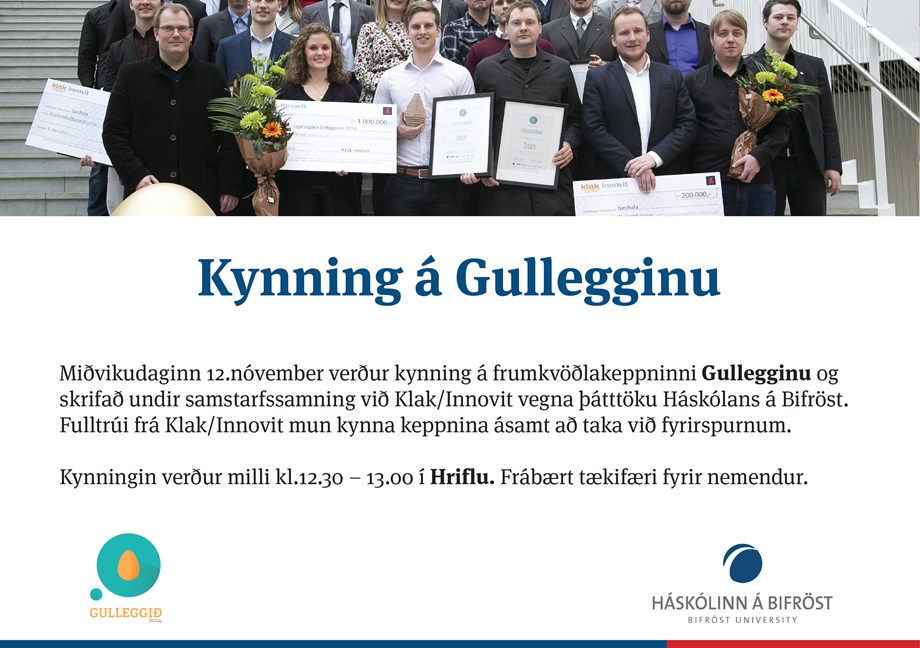 Kynning á Gullegginu